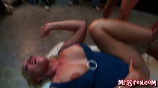 interracial squirting during gangbang
