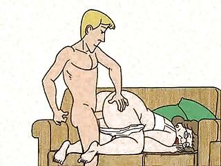 boy fucks granny in panties