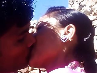 kissing village girl