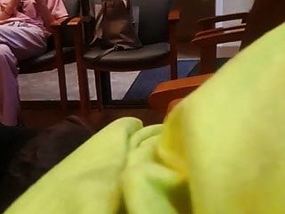dick flashing in waiting room